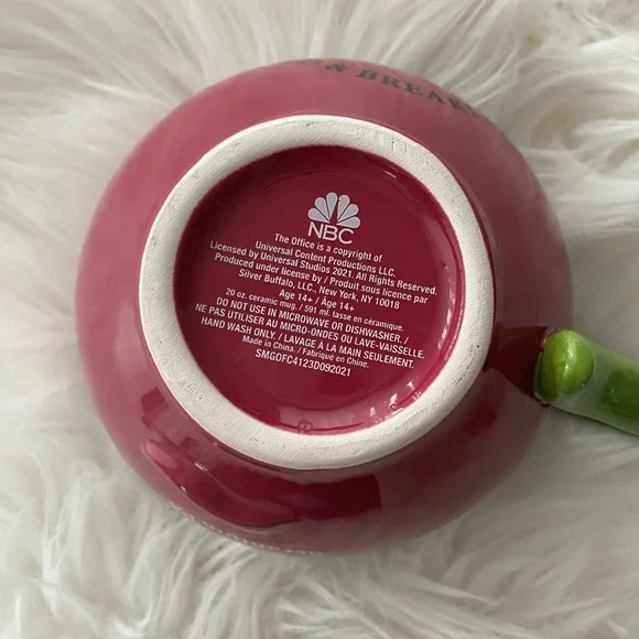 The Office Schrute Farms Beets Sculpted Ceramic 20oz Mug - Picture 6 of 12